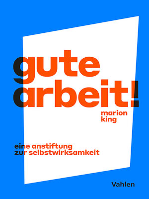 cover image of Gute Arbeit!